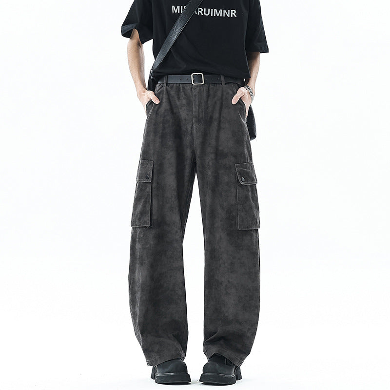 Men's Loose Wide-Leg Trousers