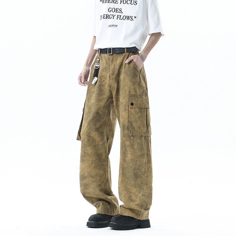Men's Loose Wide-Leg Trousers