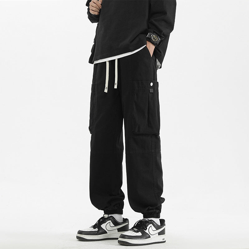 Men's Loose Cuff Trousers