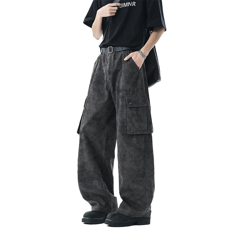 Men's Loose Wide-Leg Trousers