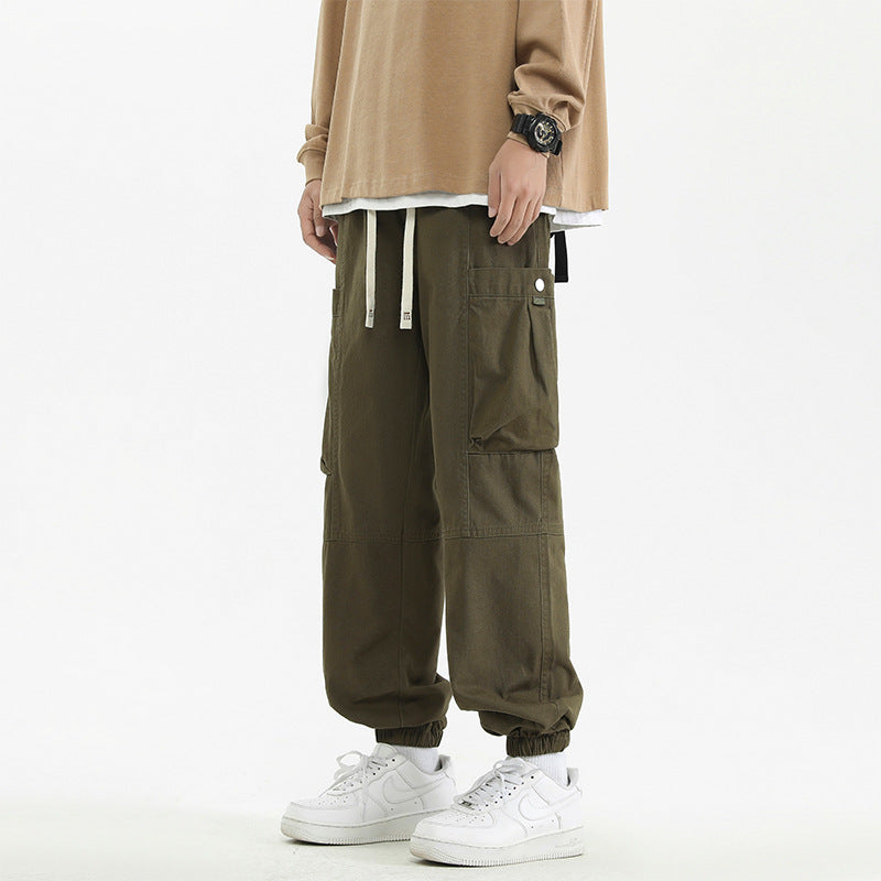 Men's Loose Cuff Trousers