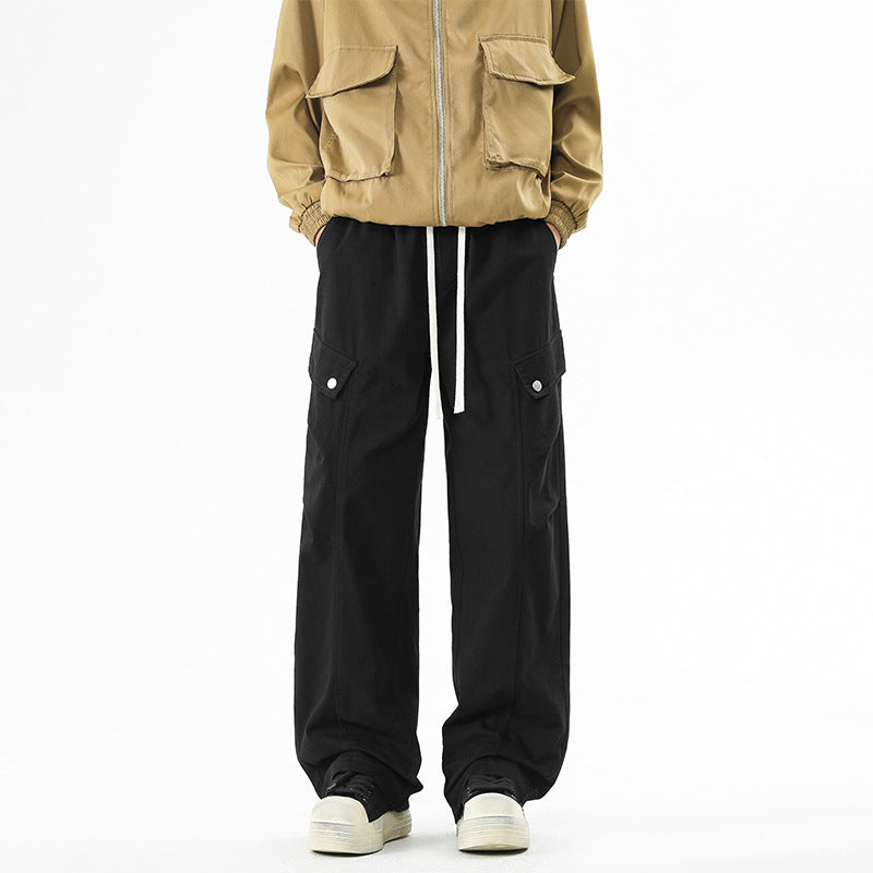 Men's Straight Leg Long Trousers