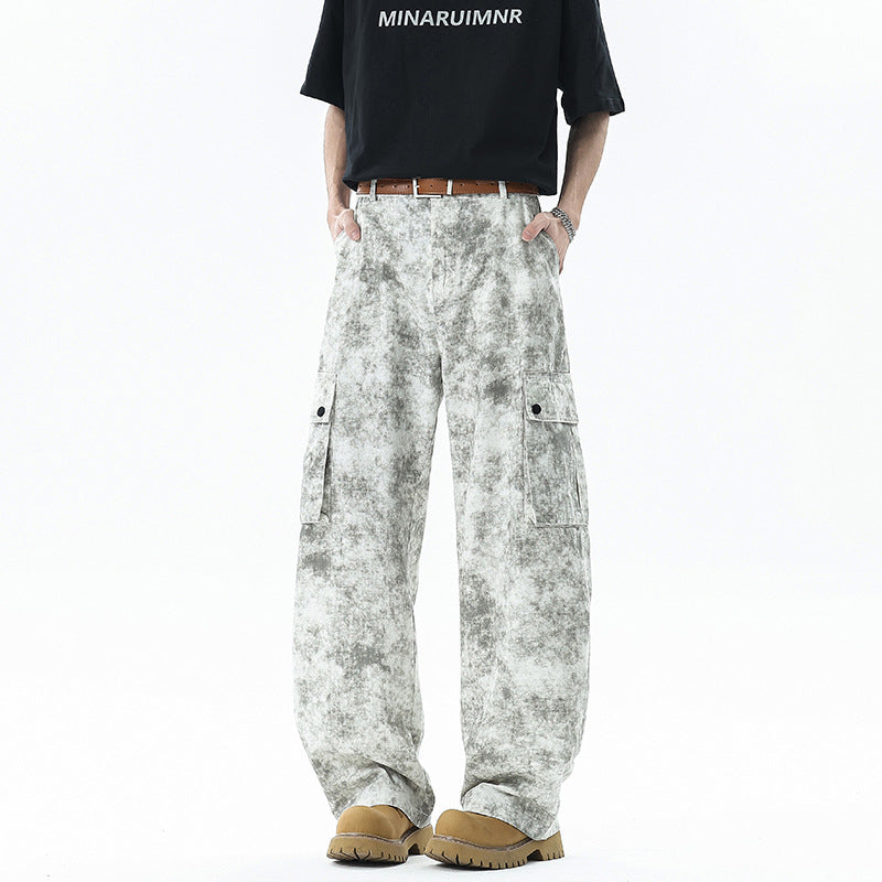 Men's Loose Wide-Leg Trousers