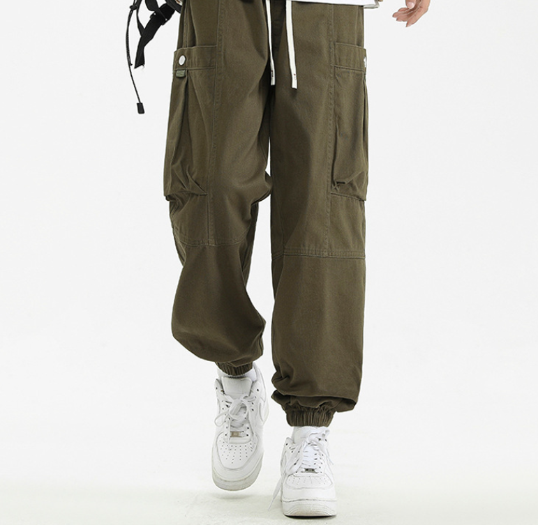 Men's Loose Cuff Trousers