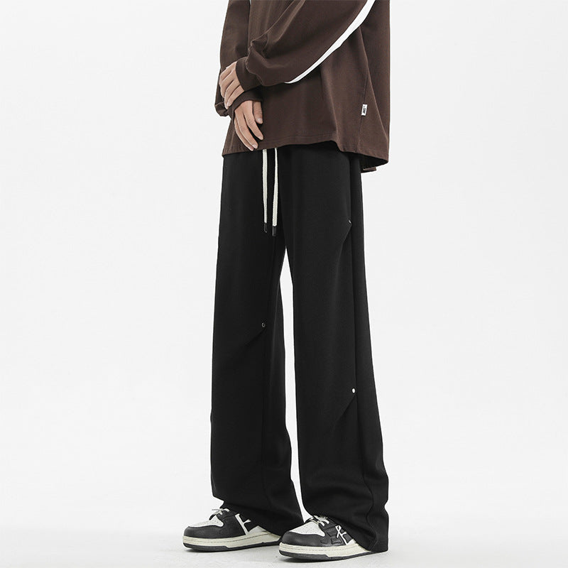 Loose Wide-Leg Trousers for Men