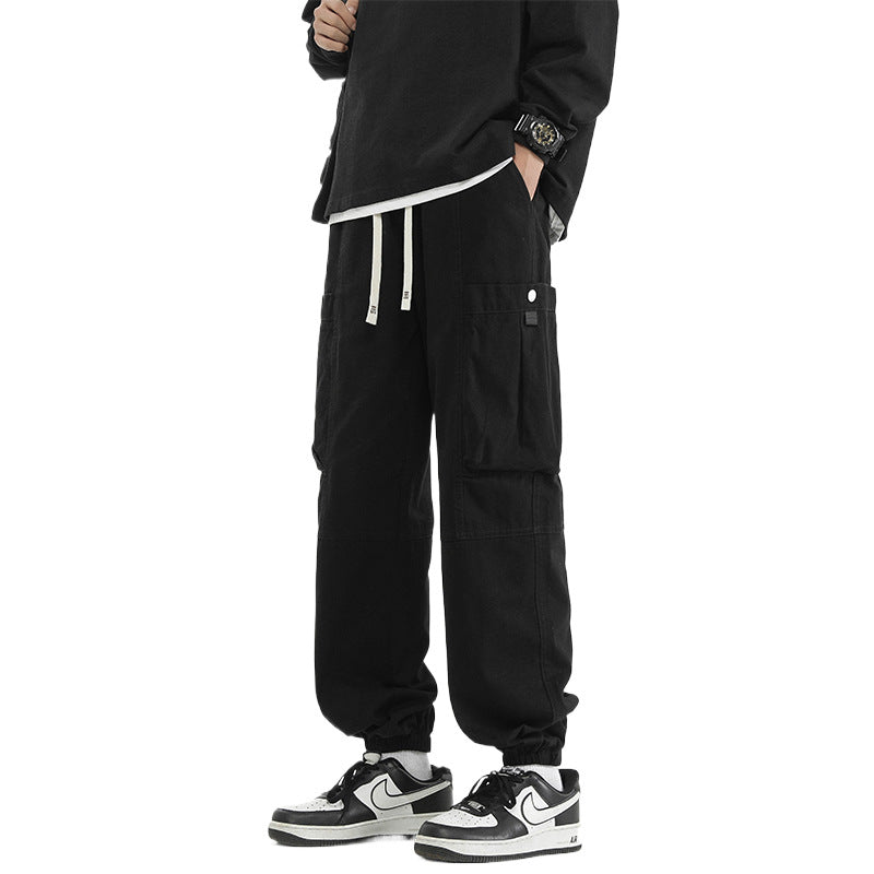 Men's Loose Cuff Trousers